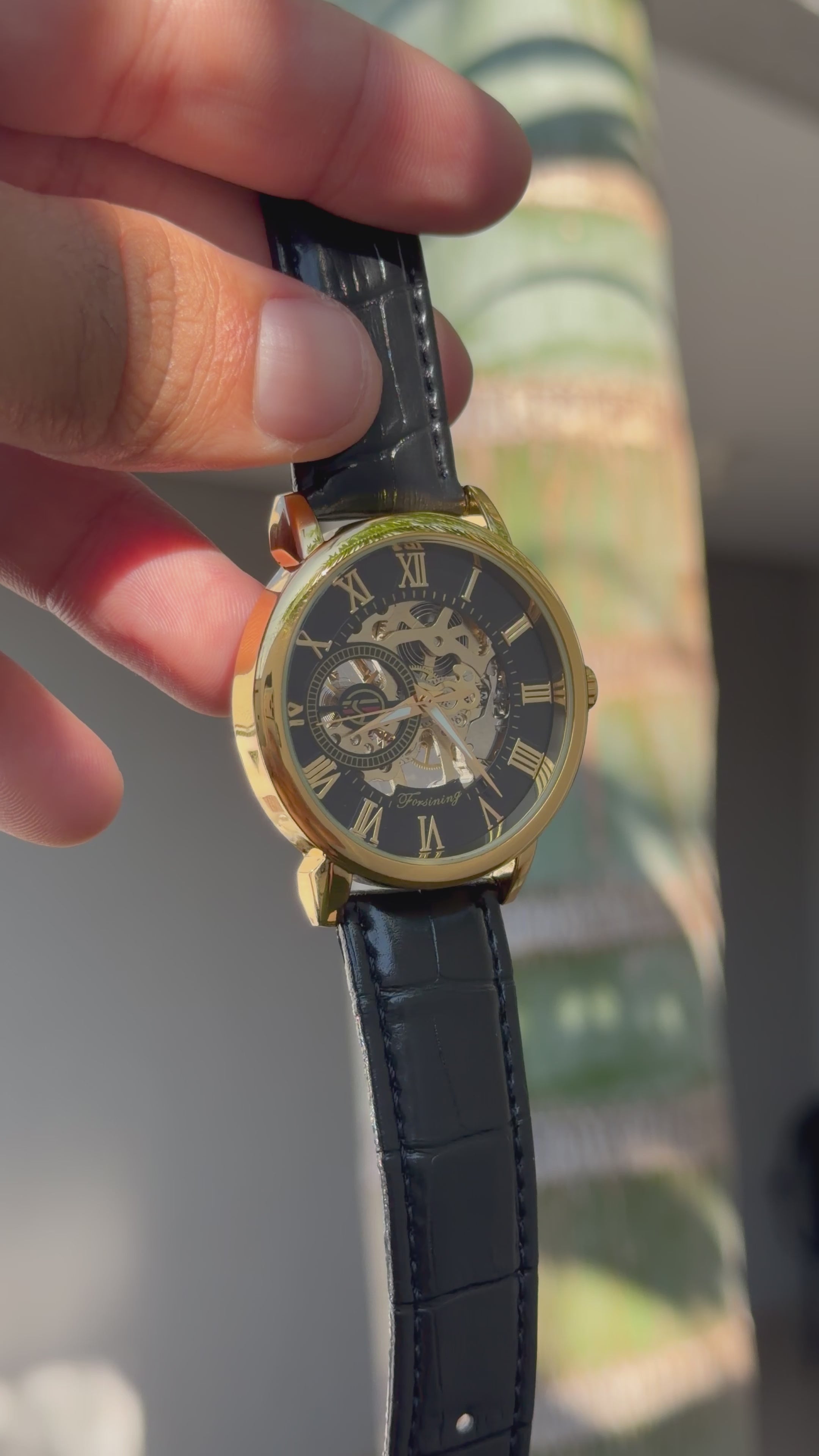 Relógio Skeleton Automático